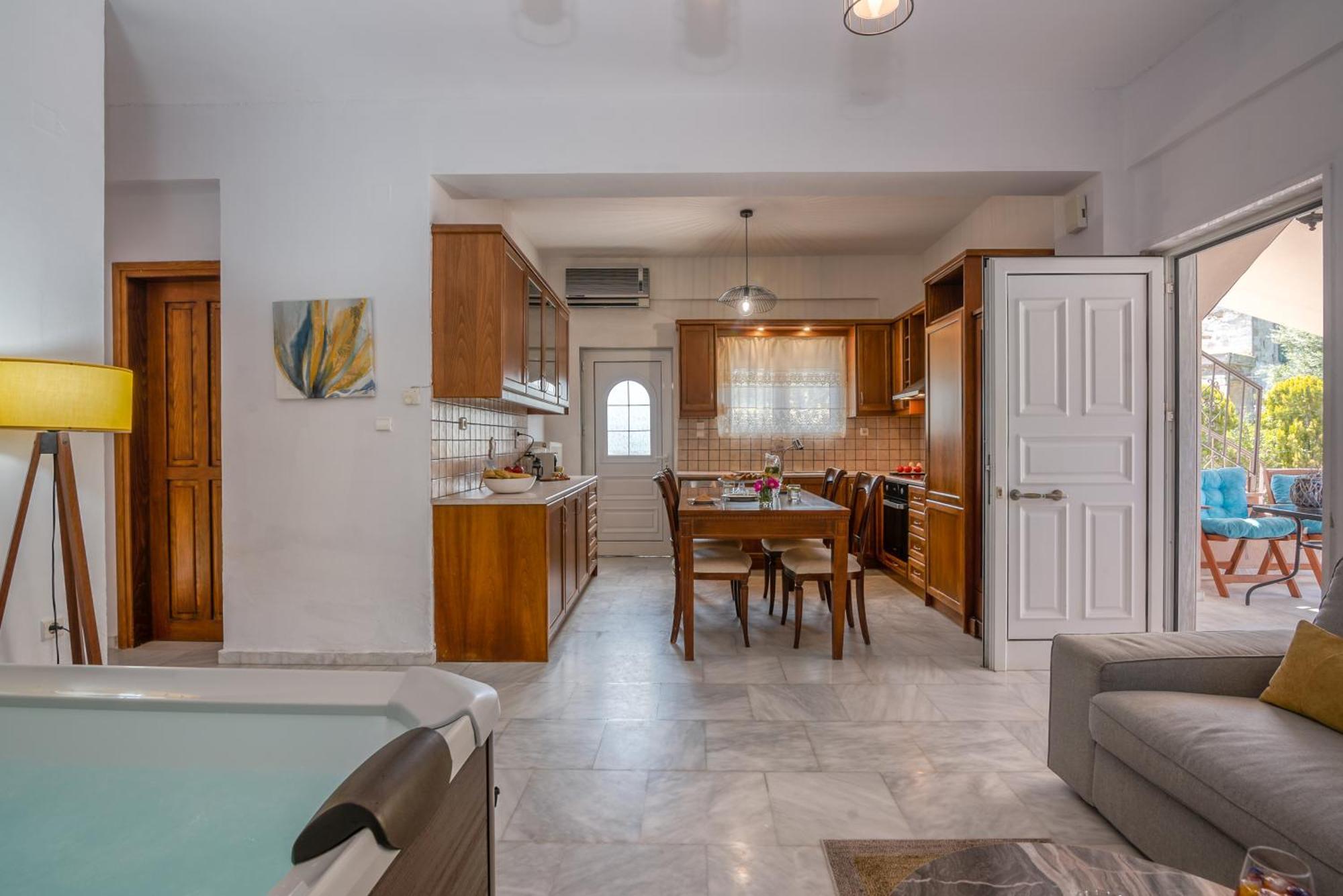 הוילה Kotsianá Achilleas Deluxe Αpartment -Pet Friendly-Parking-Mountain View מראה חיצוני תמונה