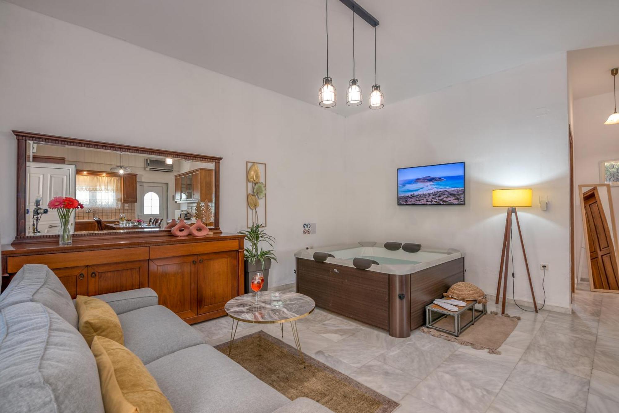 הוילה Kotsianá Achilleas Deluxe Αpartment -Pet Friendly-Parking-Mountain View מראה חיצוני תמונה