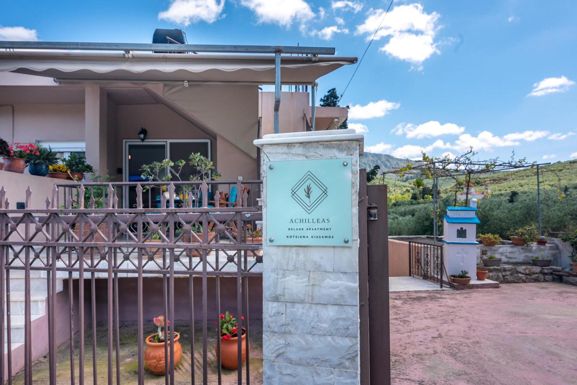 הוילה Kotsianá Achilleas Deluxe Αpartment -Pet Friendly-Parking-Mountain View מראה חיצוני תמונה