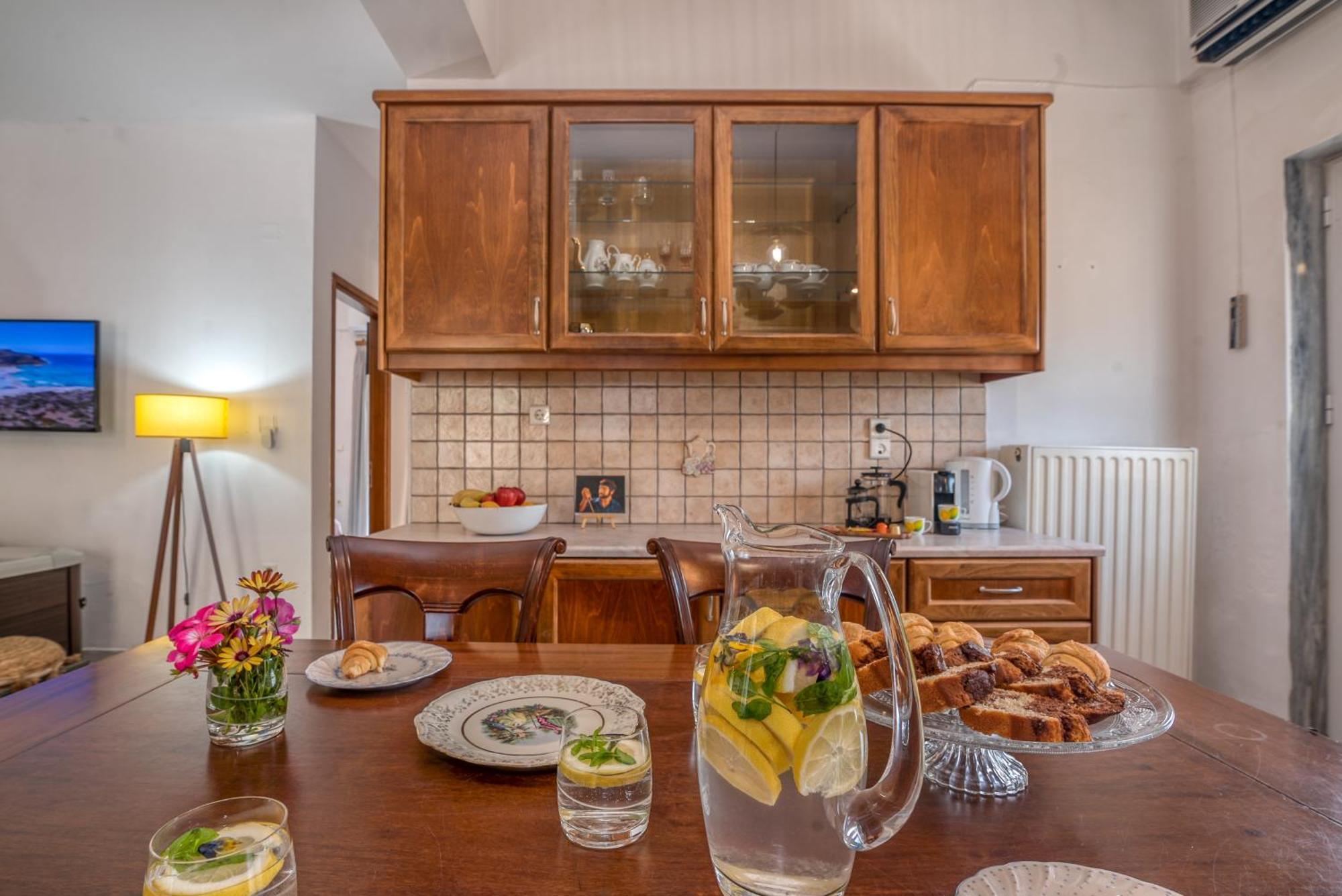 הוילה Kotsianá Achilleas Deluxe Αpartment -Pet Friendly-Parking-Mountain View מראה חיצוני תמונה